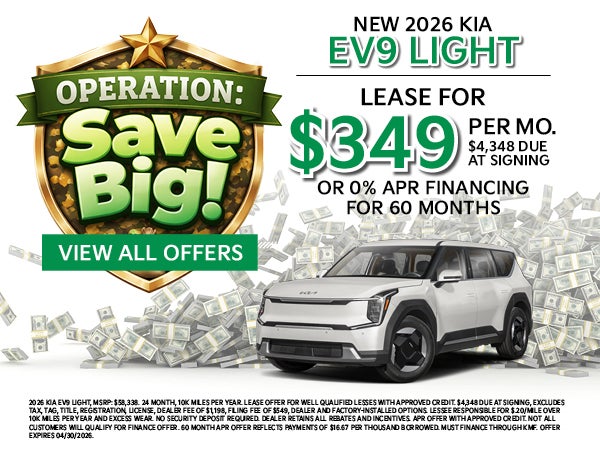 NEW 2026 KIA EV9 LIGHT