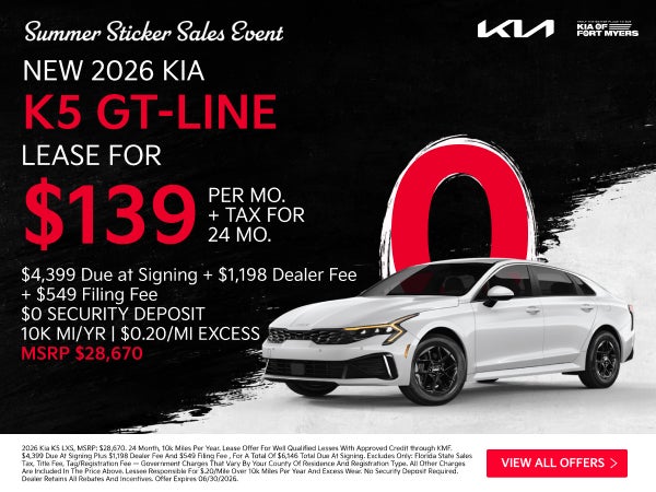NEW 2026 KIA K5 GT-LINE